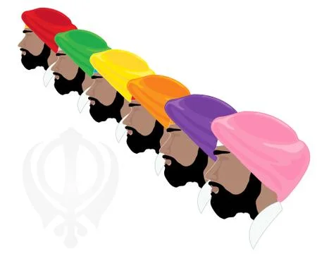 Turbans Stock Illustration