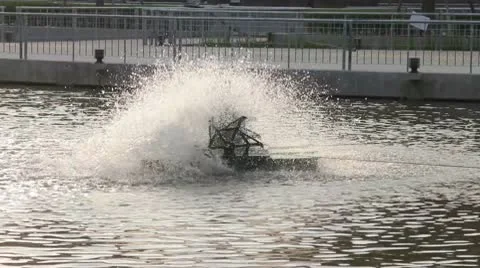 Turbine oxygen pump machine Stock Footage 10801903