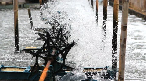 Turbine water in running. Stock Footage 24971295