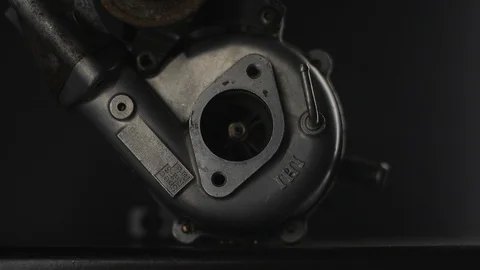 Turbo boost fire smoke Video stock 102612885