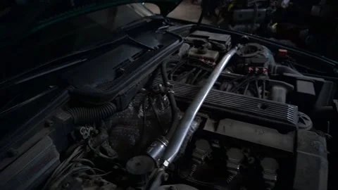 Turbo engine tuning drift auto 動画素材 235676870