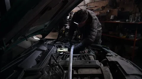 Turbo engine tuning drift auto Stock Footage 235677059