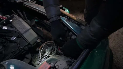 Turbo engine tuning drift auto Stock Footage 235677922