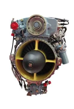 Turbo jet engine Stock Photos