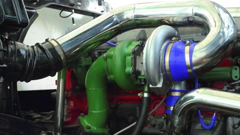 Turbocharger 스톡 동영상 274192309