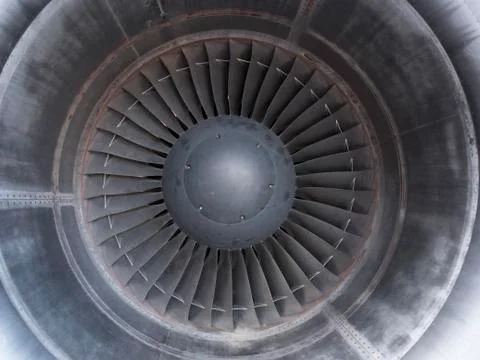 Turbofan propeller Stock Photos