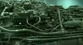 Turbojet aircraft engine HD Footage