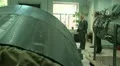 Turbojet aircraft engine HD Footage