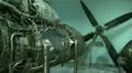 Turbojet aircraft engine HD Footage