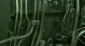 Turbojet aircraft engine HD Footage