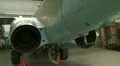 Turbojet aircraft engine HD Footage