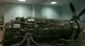 Turbojet aircraft engine HD Footage