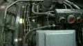 Turbojet aircraft engine HD Footage