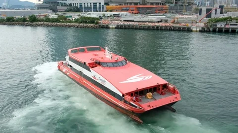 TurboJet Jet ship Stock Footage 78029465