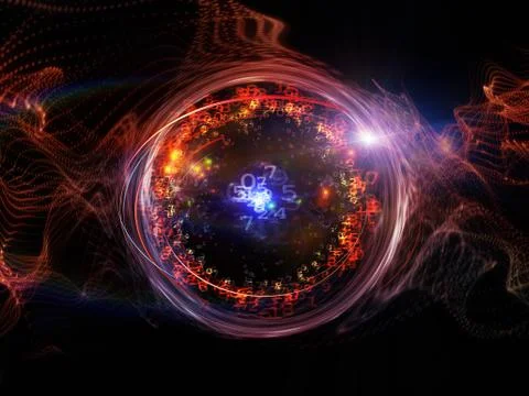 Turbulence Backdrop 스톡 일러스트