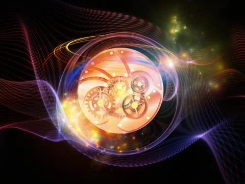 Turbulence Background 스톡 일러스트