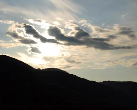 Turbulence clouds 库存影片 5298780