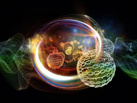 Turbulence Metaphor 库存插图