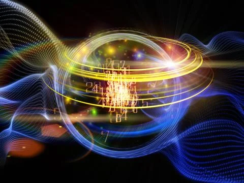 Turbulence Oscillation Stock Illustration