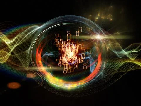 Turbulence Waves Stock Illustration