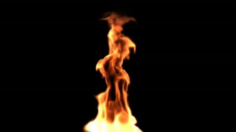 Turbulent flame Stock Footage 644684