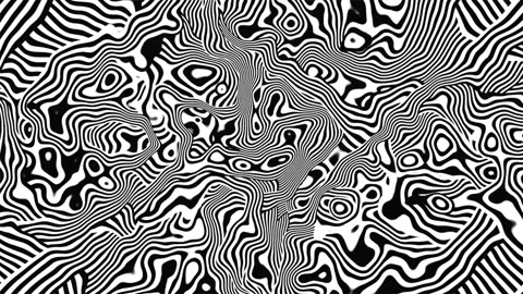 Turbulent fluid pattern 45 Stock Footage 293784861