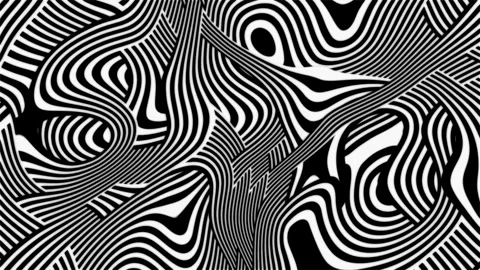 Turbulent fluid pattern 49 Stock Footage 293784870