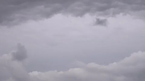 Turbulent rain clouds in sky. Stock-Footage 332864428