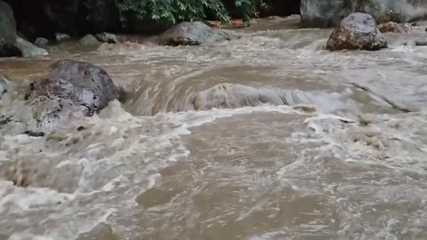 Turbulent River Current Stock Footage 288732024