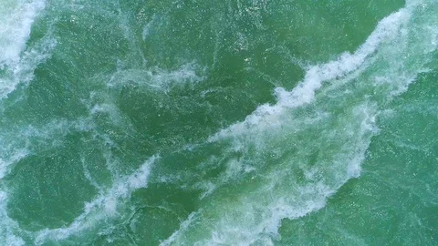 Turbulent river flow Vídeo Stock 88728793