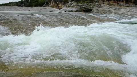 Turbulent river Video stock 103626744