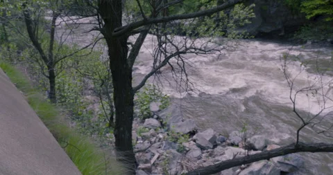 Turbulent river Stock Footage 241115499