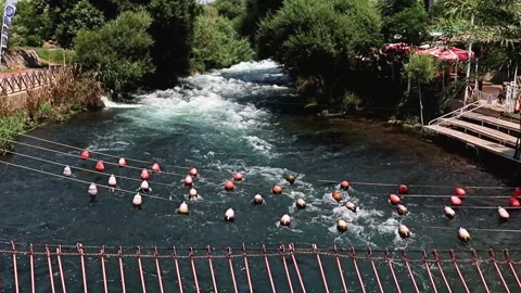 A turbulent river Stock Footage 340247426