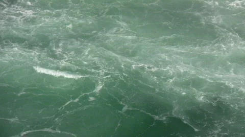 Turbulent river quickly flows in this water scenic (High Definition) 스톡 동영상 360276
