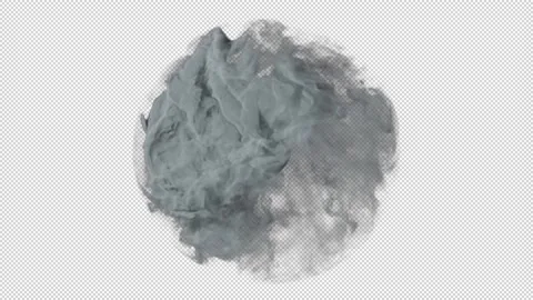 Turbulent Smoke In Sphere 스톡 동영상 219742638
