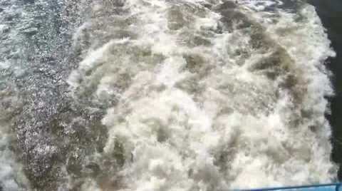 Turbulent Water 스톡 동영상 5746986