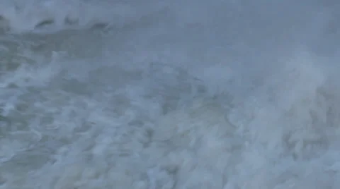 Turbulent water Video stock 26367084