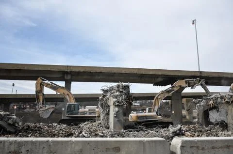 Turcot project Stock Photos
