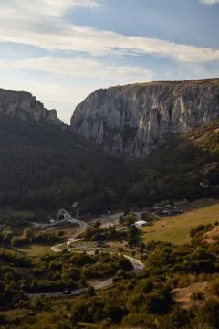 Turda gorges 库存照片