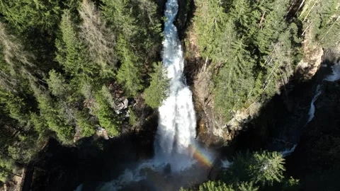 Tures - waterfall part two Video stock 275878122