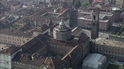 Turin aerial Stock Footage 65385976