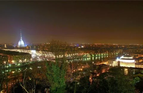 Turin view Stock Photos