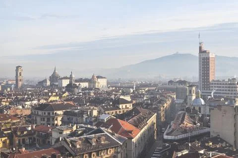 Turin view Stock Photos