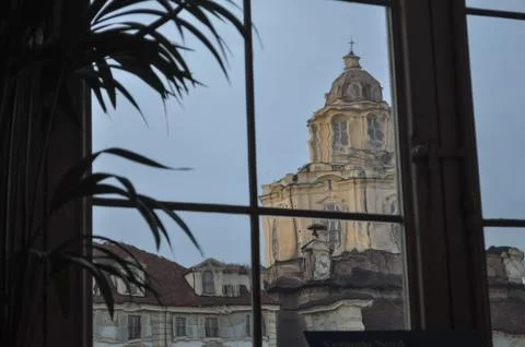 Turin from a window Stock Photos