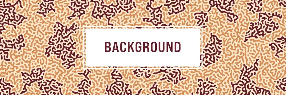 Turing background, organic liquid texture. Pattern with fluid ink shapes, bei Stock Illustration