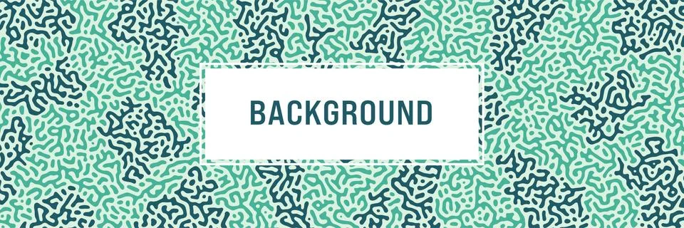 Turing background, organic liquid texture. Pattern with fluid ink shapes, tur Illustrazione stock