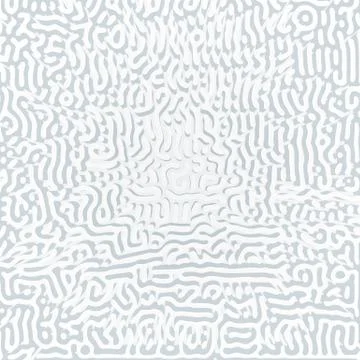 Turing morphogenesis reaction diffusion pattern. Stock Illustration