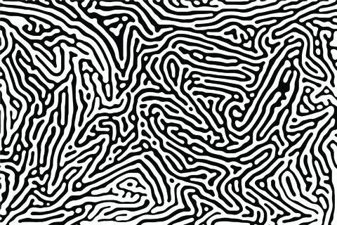 Turing Pattern Background Stockillustratie