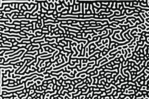 Turing Pattern Background Stock Illustration