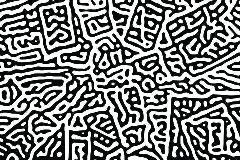 Turing Pattern Background 스톡 일러스트